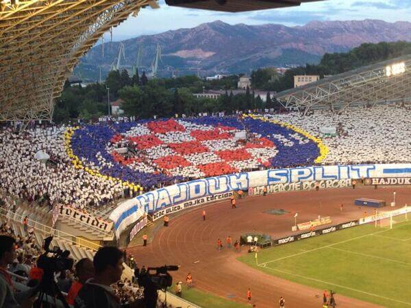 Hadjuk Split Torcida fans