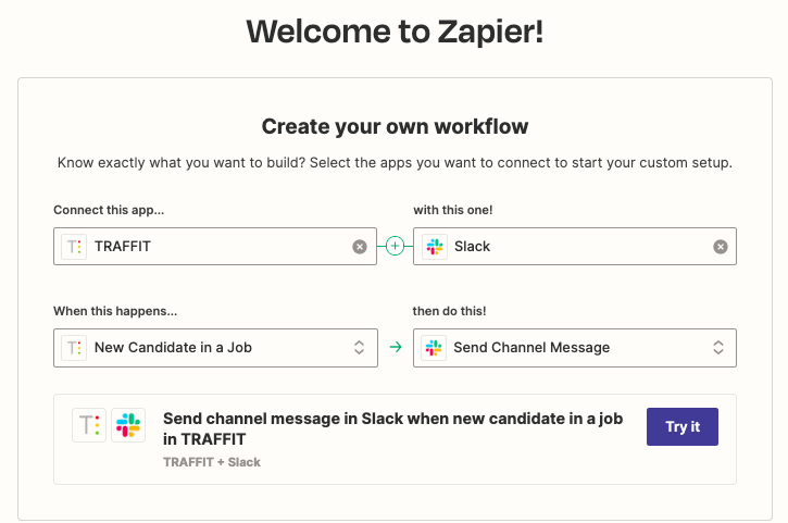 ATS Zapier integration