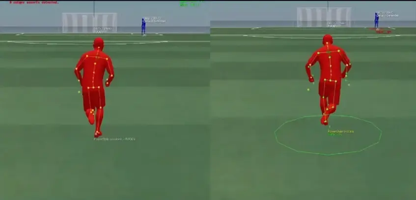 EA Sports FC 25 recording volumetric player movements