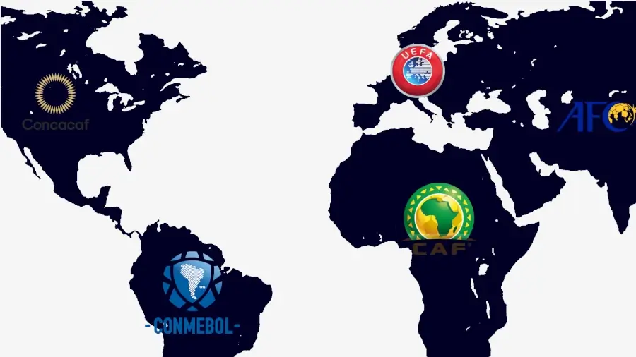 Football Manager Pentagon challenge world map